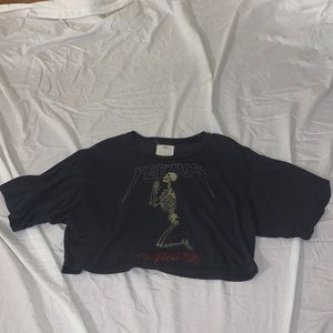 Yeezus Tour crop T-shirt